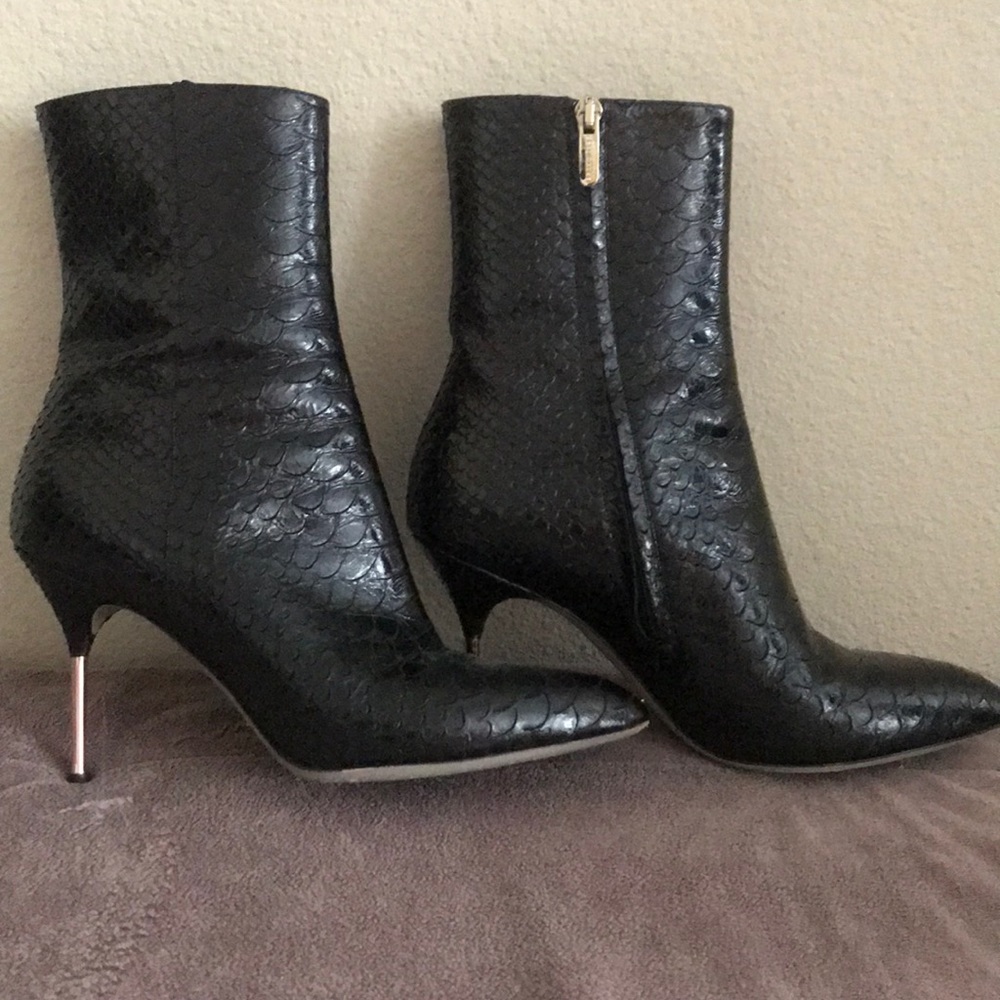 Sergio Rossi Black Boots w/ Original Box